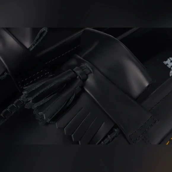 🖤🆕Dr. Martens Adrian Bex Smooth Leather Platform Tassel Loafers, Size 6🖤 - Picture 14 of 16